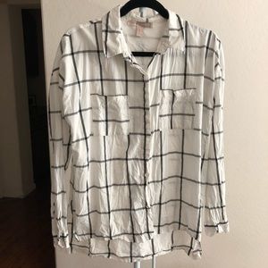 Forever 21 Plaid Button Down